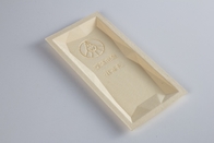 Embossed Custom Eco Friendly Packaging Exterior Molded Pulp Trays