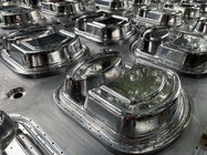 6061 Aluminum Polished Pulp Mold Food Tray Mould Tool For Thermoformed Machine